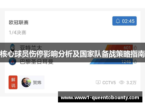 核心球员伤停影响分析及国家队备战策略指南